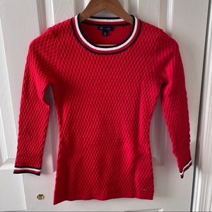 Tommy Hilfiger NWOT red sweater